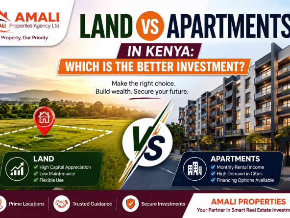 Land vs Apartments in Kenya: Which is the Better Investment?